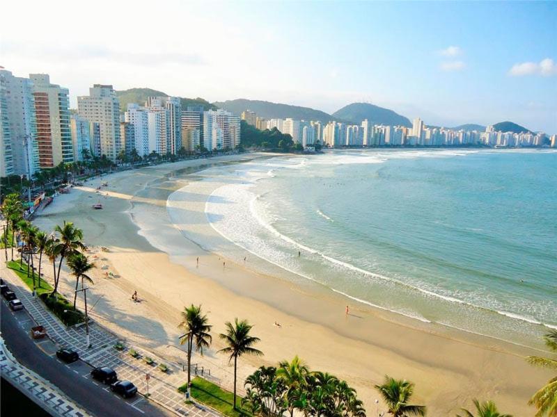Ap Confortavel - Praia Das Asturias - Beach Host Guarujá Exterior photo